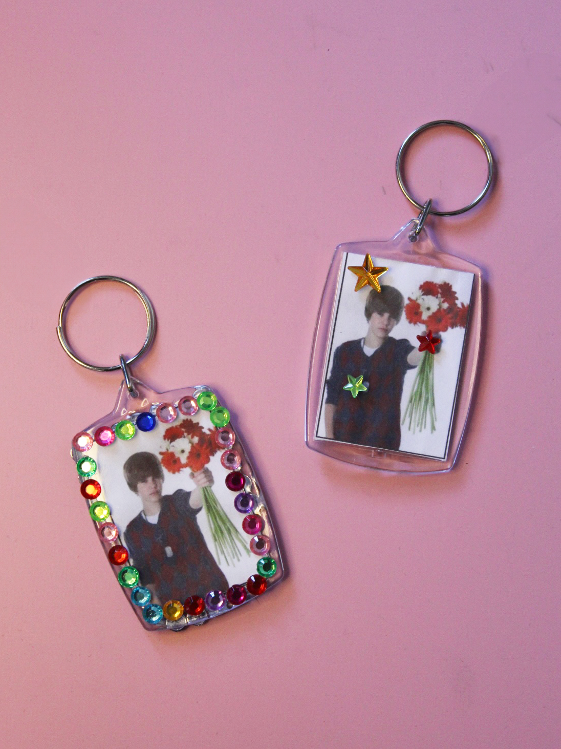 Bedazzled Keychain: Justin Bieber – Edge of Urge