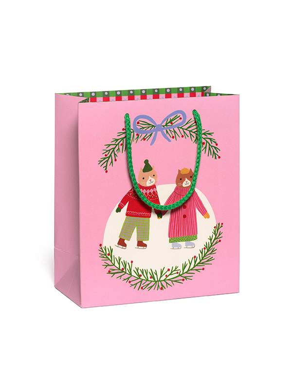 Skating Cats Gift Bag: Medium