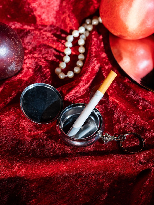 Audrey Ashtray Keychain
