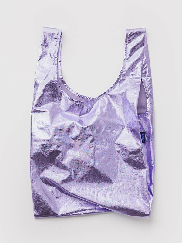 Standard Baggu: Lavender Metallic