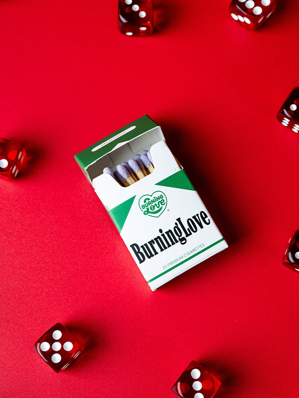 Cig Box Matches: Menthol
