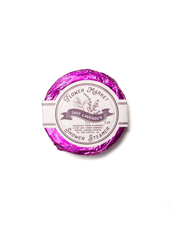 Aromatherapy Shower Steamer: Sage Lavender