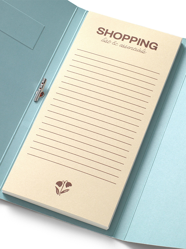 Fresh Picks Shopping List Pad