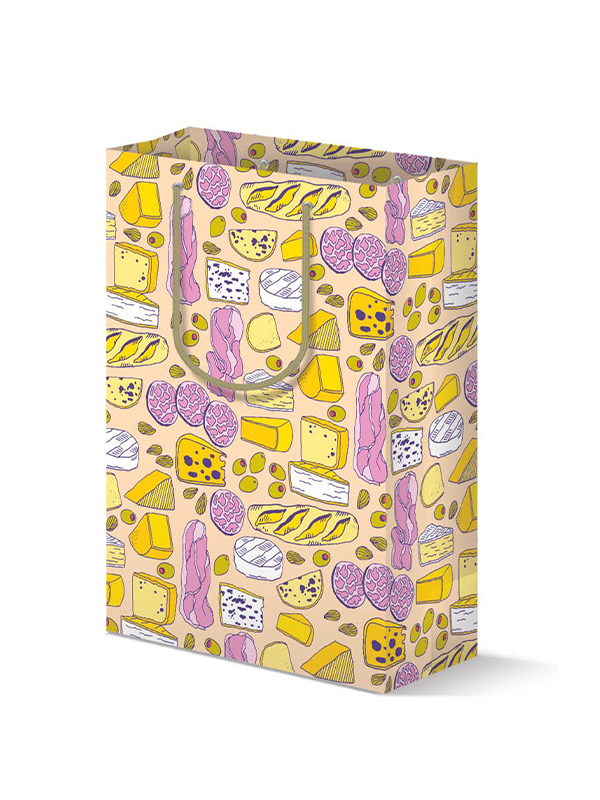 Meats and Cheeses Gift Bag: Large