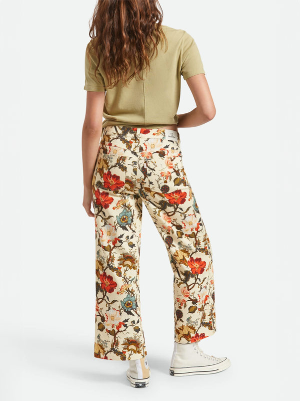 Margo Cropped 5-Pocket Pant: Botanical Floral (FINAL SALE)