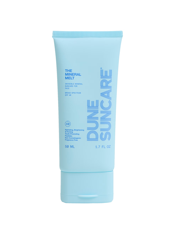 The Mineral Melt: Clear Mineral Sunscreen for Face (SPF40)