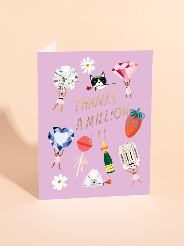 Fancy Shmancy Thank You Card