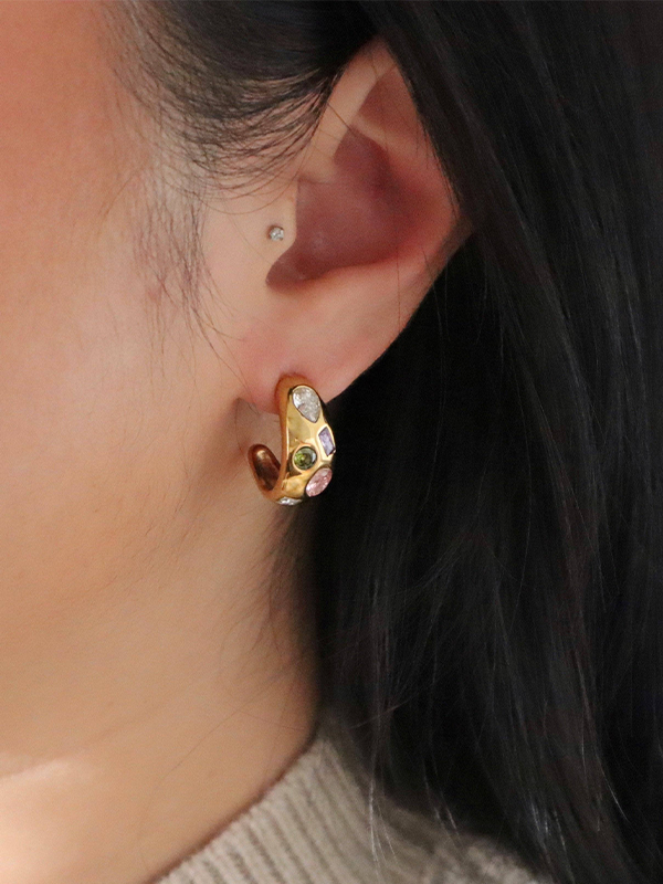 Mosaic Hoops