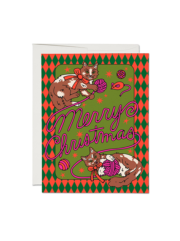 Christmas Kittens Card