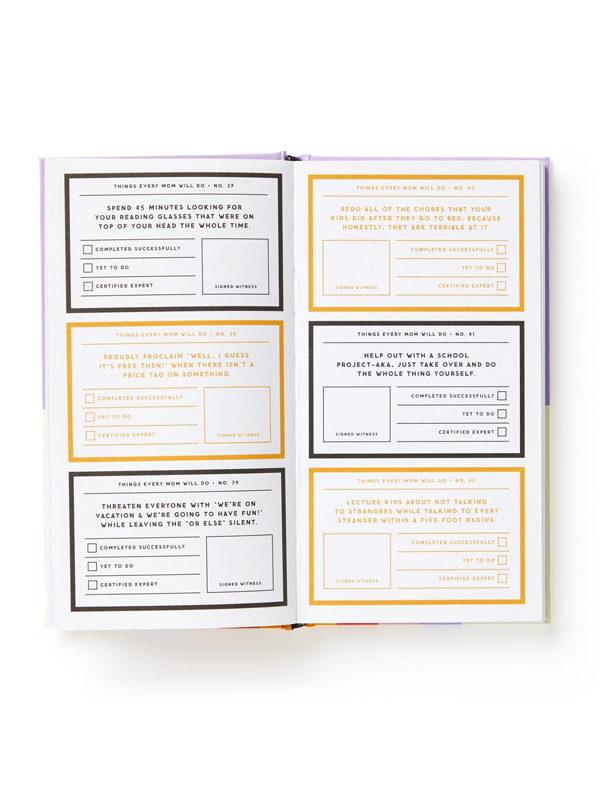 A Trillion Things All Moms Will Do: Prompted Journal