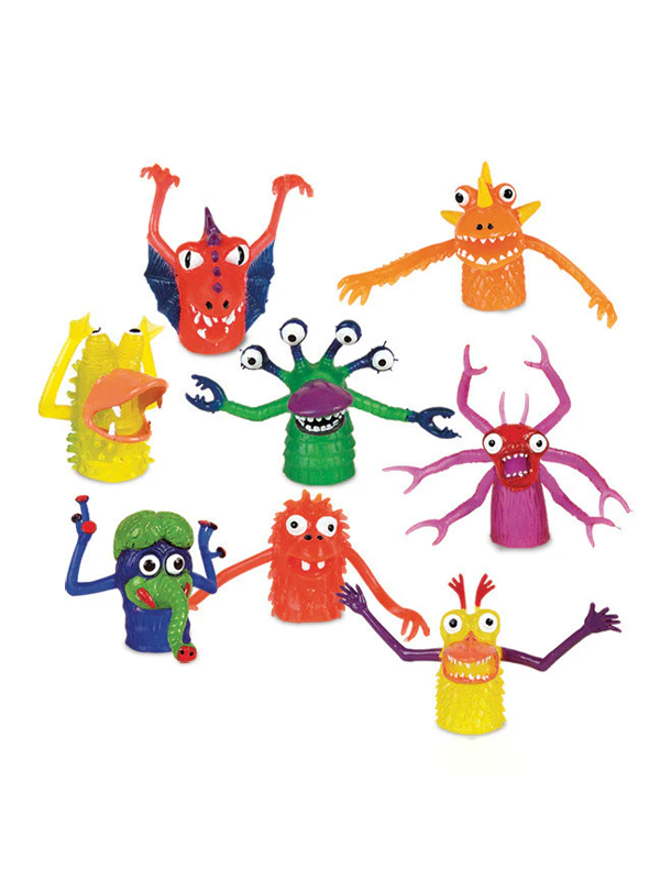 Finger Puppet: Deluxe Monster (Single, Assorted)