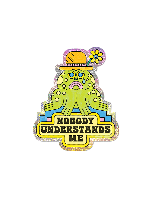Nobody Understands Me Sticker