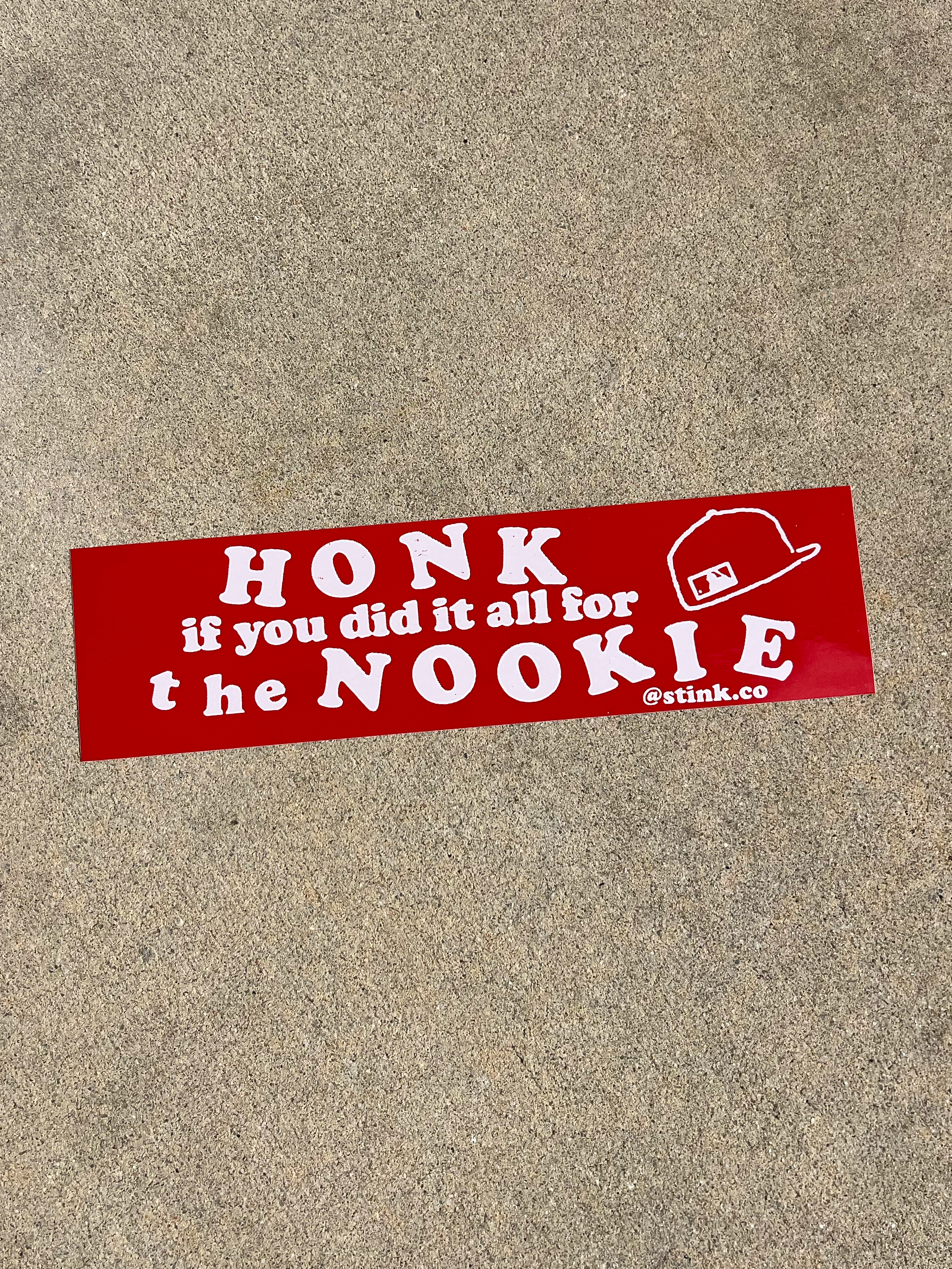 Bumper Sticker: Nookie