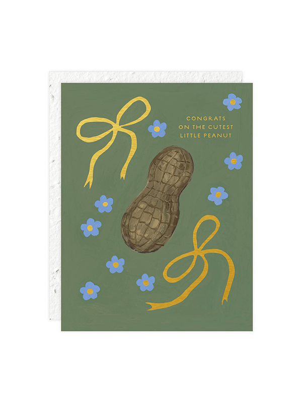 Little Peanut Baby Card