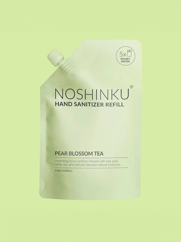 Hydrating Sanitizer Mini Refill Pouch: Pear Blossom Tea