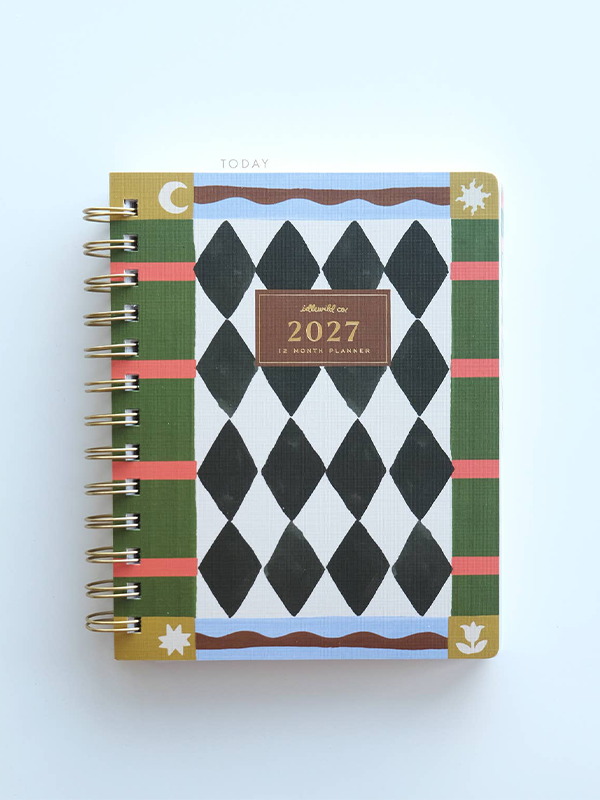 2027 Pocket Planner: Black Diamond