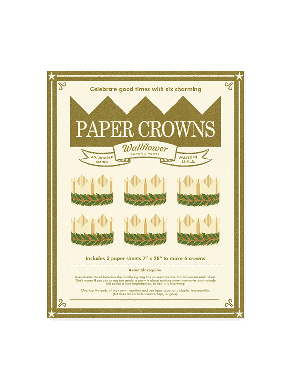 Saint Lucia Paper Crowns