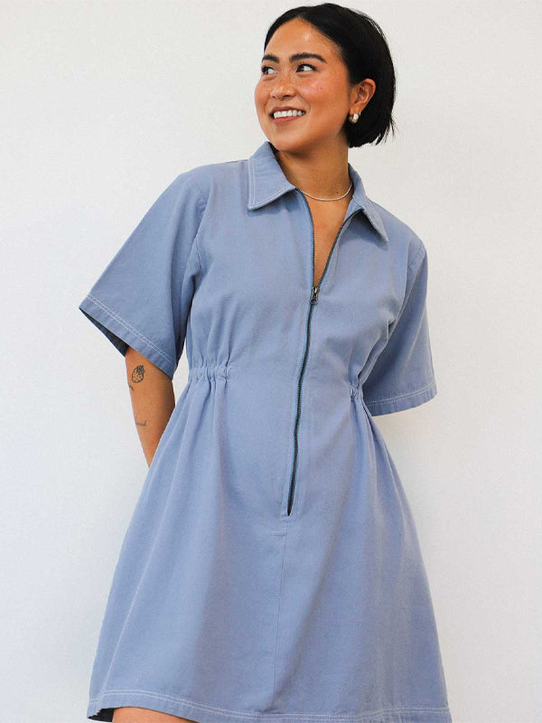 noble utility dress Kat Noelle Boutique always go smaller. Long Utility Dress - Seaglass