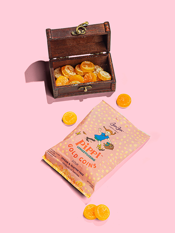 Pippi Longstocking Gold Coins Swedish Candy