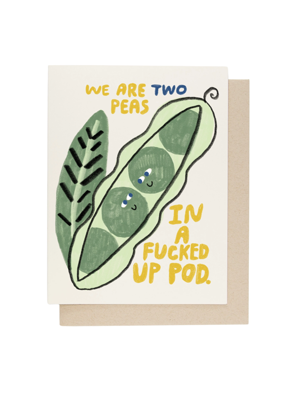 Two Peas Card
