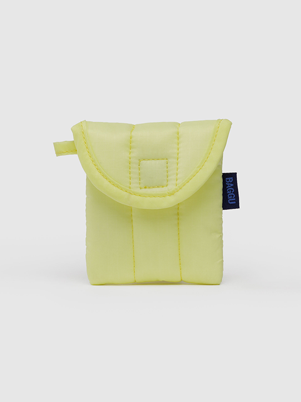 Puffy Earbuds Case: Pomelo