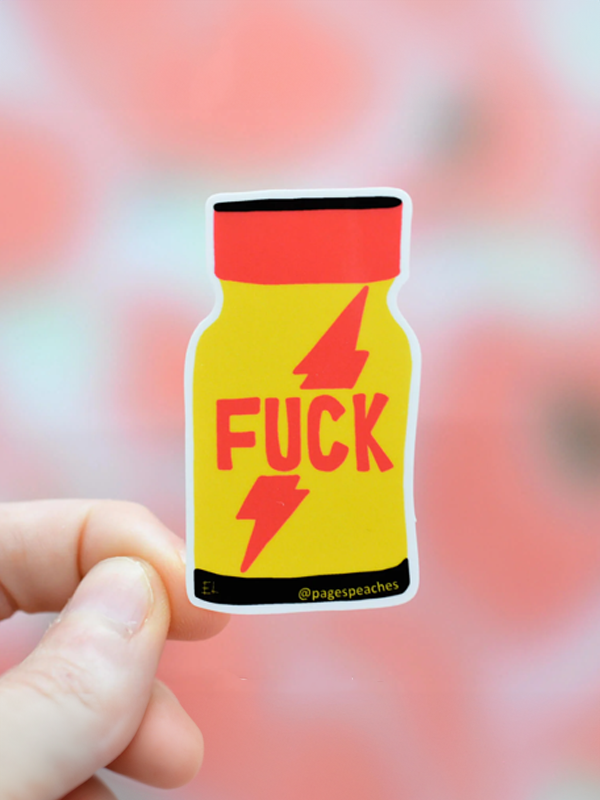 F*ck Popper Sticker