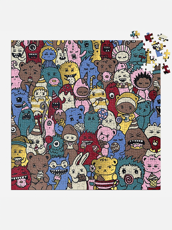 Barbtropolis Sweet Dreams: 500 Piece Foil Puzzle