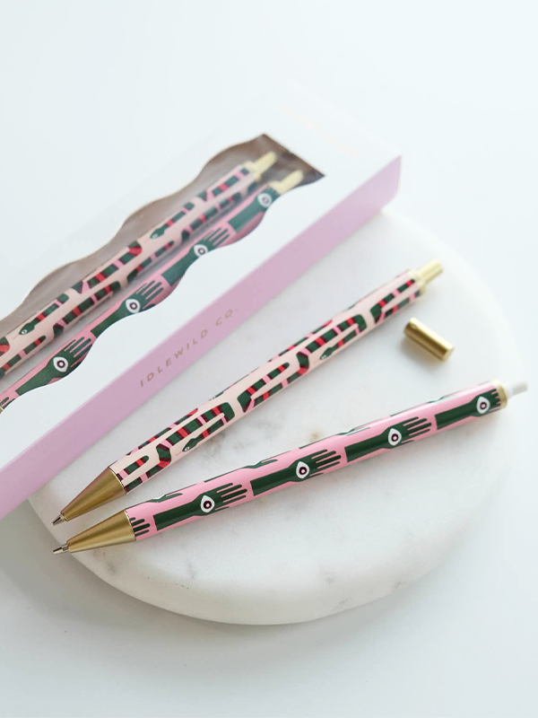 Mechanical Pencils: Folk Art (Set of 2)