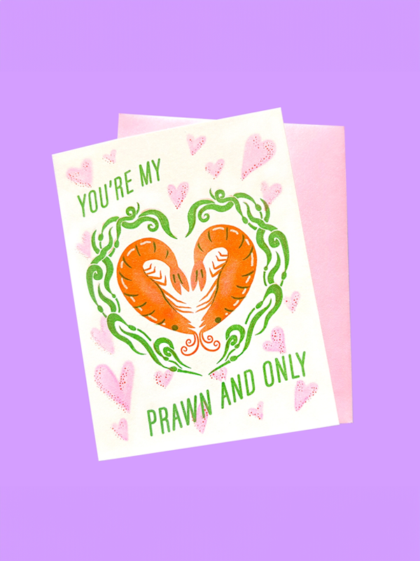 You're My Prawn and Only Card
