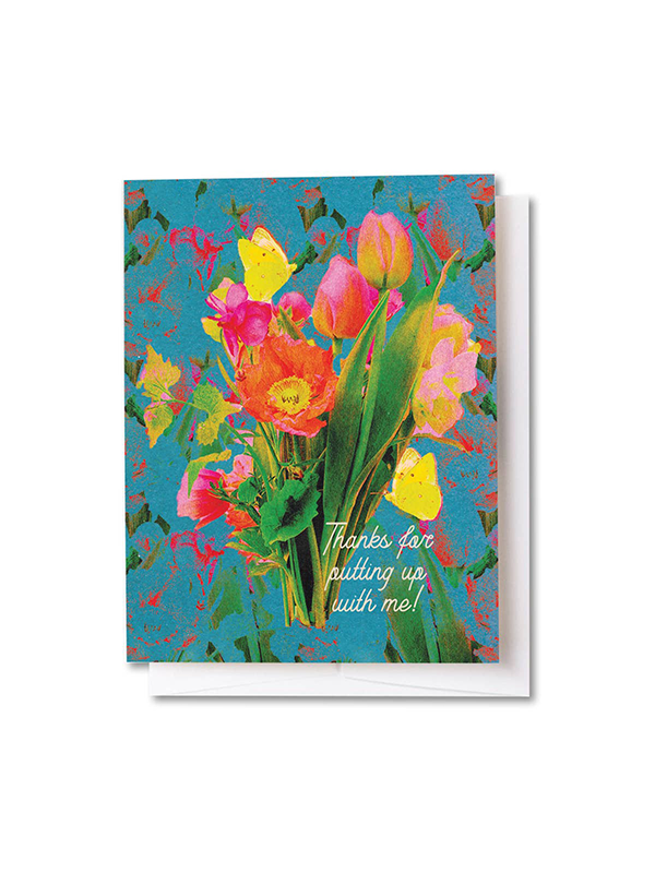 Thanks Bouquet Card