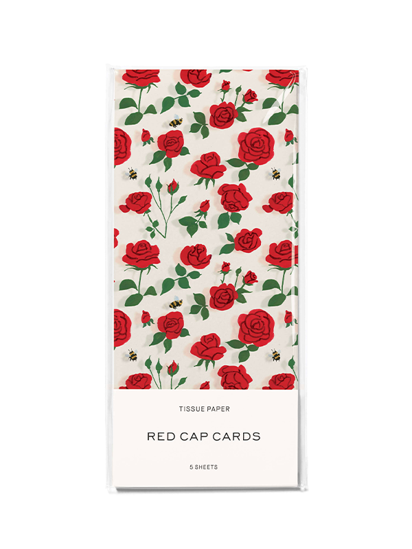 Blooming Roses Tissue Paper