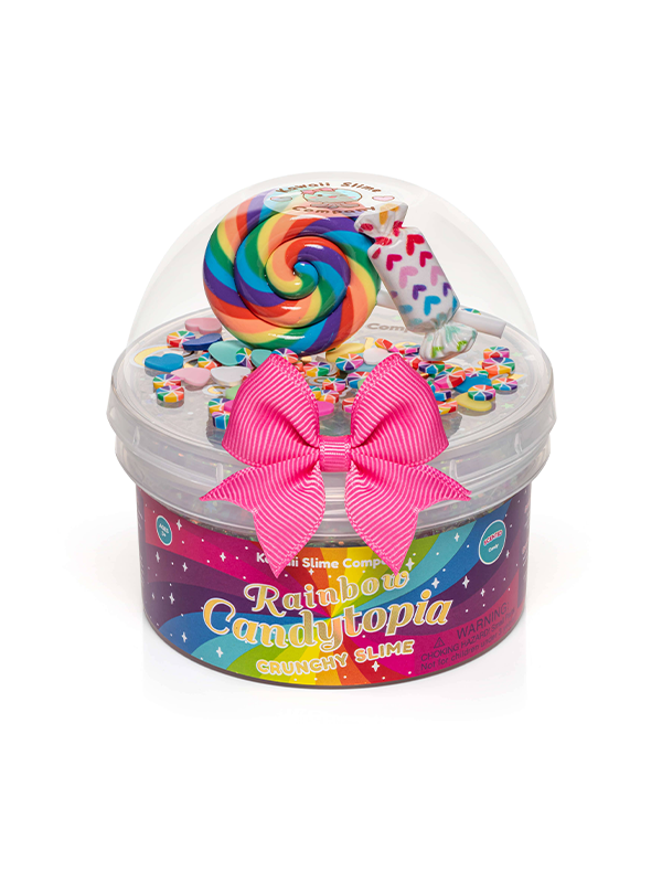 Rainbow Candytopia Crunchy Slime