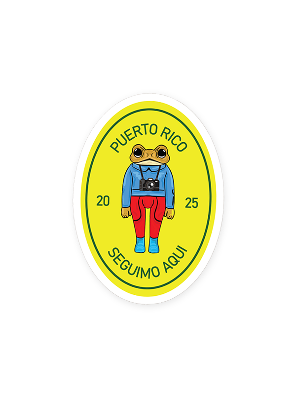 Seguimo Aqui (Bad Bunny) Sticker