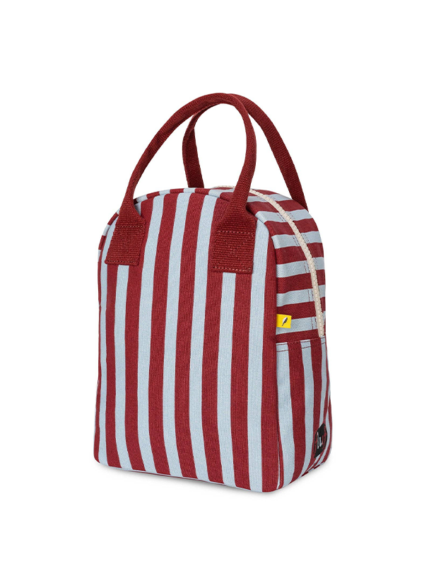 Zipper Lunch: Awning Stripe Chili Pepper