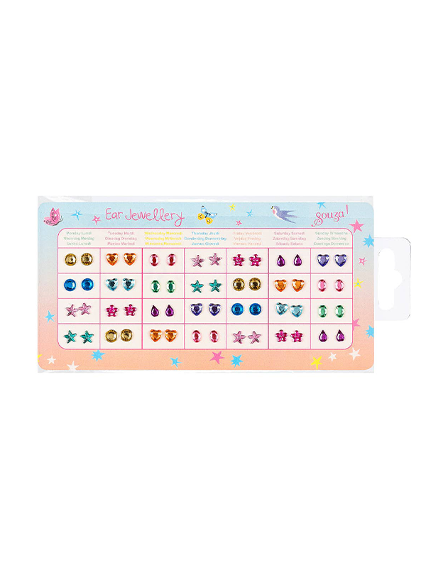 Ear Stickers: Multicolor