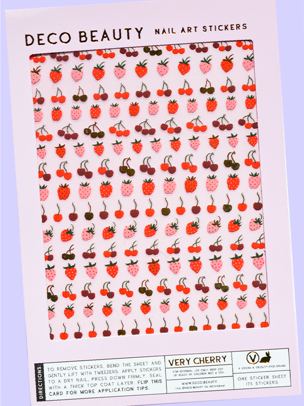 Very Cherry Nail Art Stickers