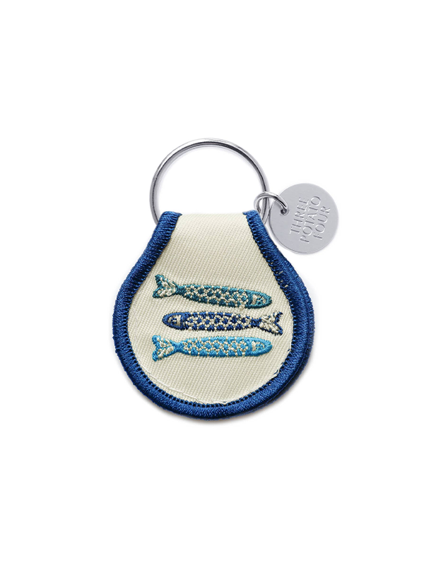 Patch Keychain: Tinned Fish