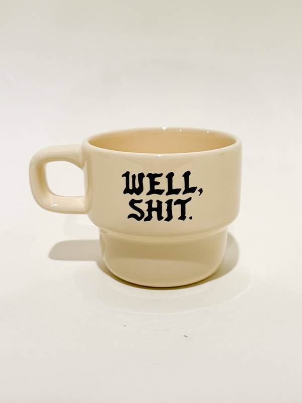 Well, Shit Retro Diner Mug
