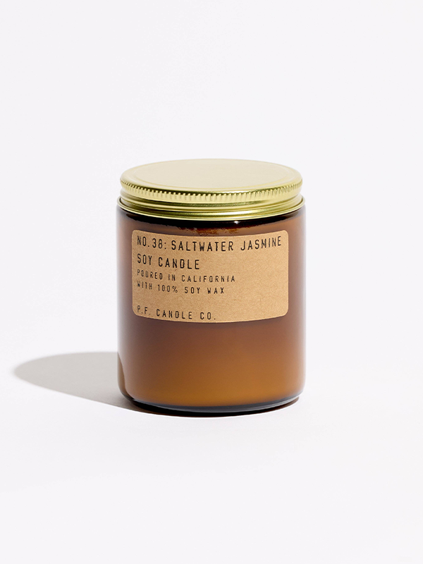 Saltwater Jasmine Soy Candle: 7.2 oz