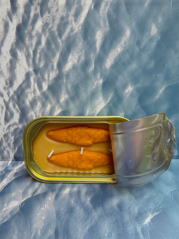 The Original Tinned Fish Candle: Sandalwood