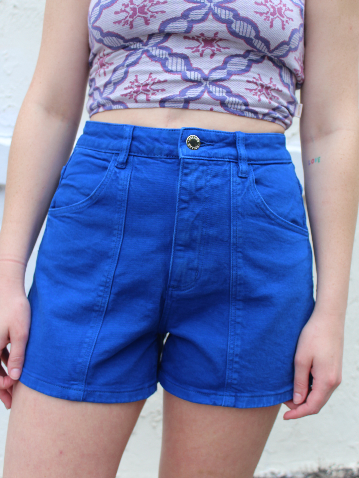 Mirage Short: Electric Blue