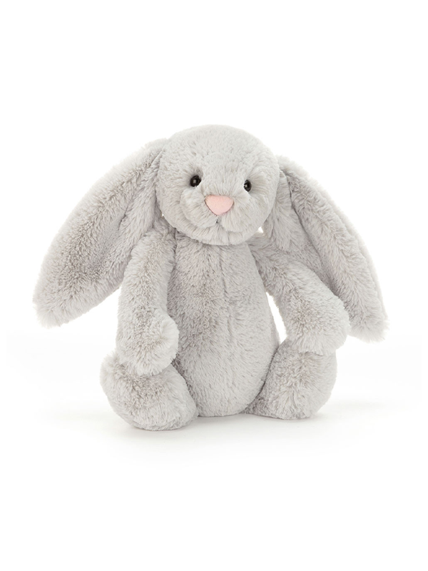 Bashful Silver Bunny: Original/Medium