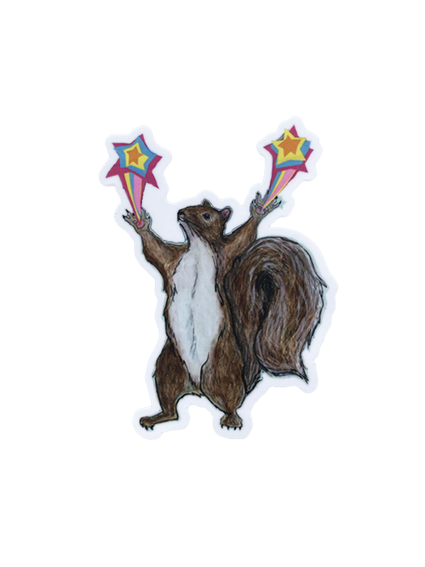 Magical Squirrel Sticker