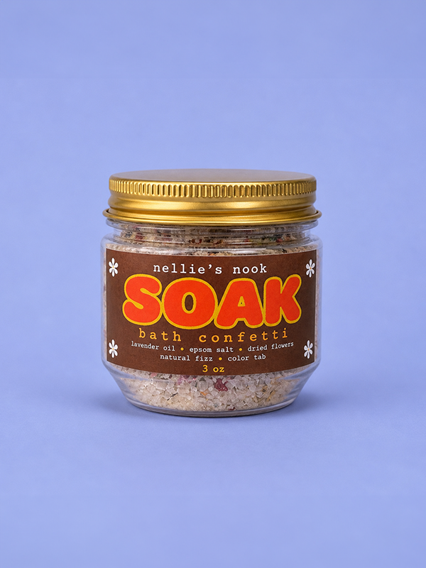 Soak Bath Confetti: Earth