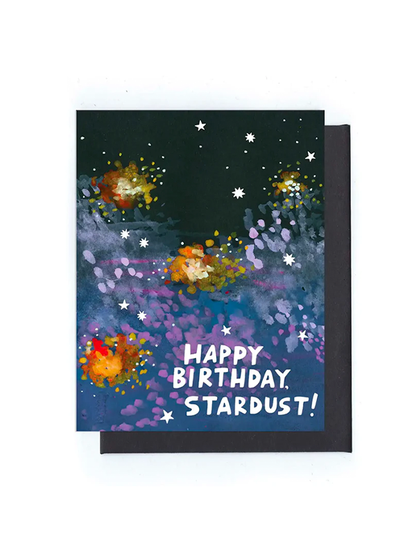 Happy Birthday Stardust Card