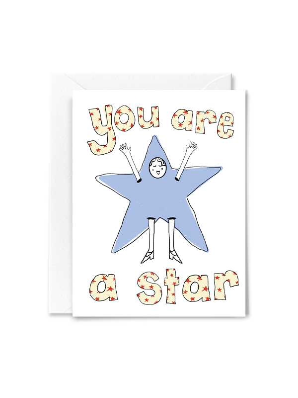 You Are A Star Card