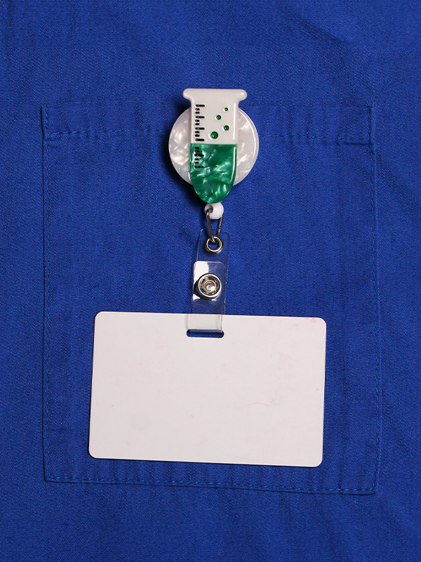Test Tube Badge Reel
