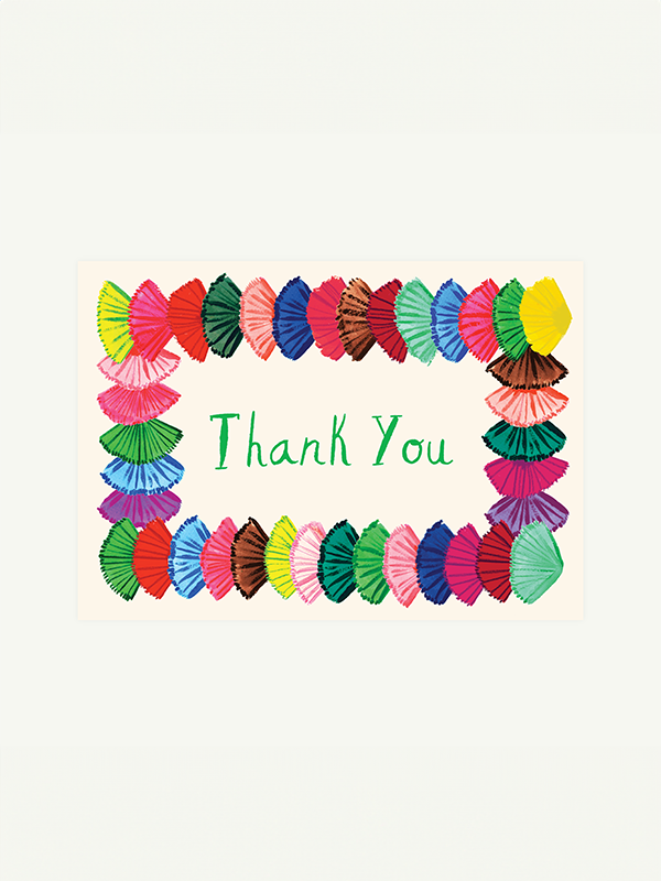 Fanciful Thanks Card