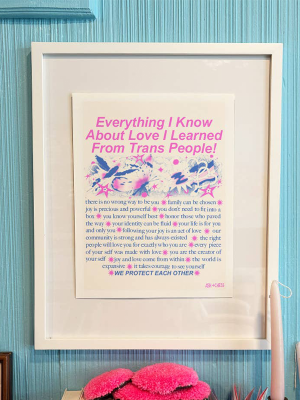Everything I Know Print: 11 x 14