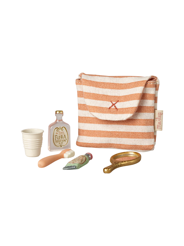 Toothbrush Set for Mouse: Coral Stripe